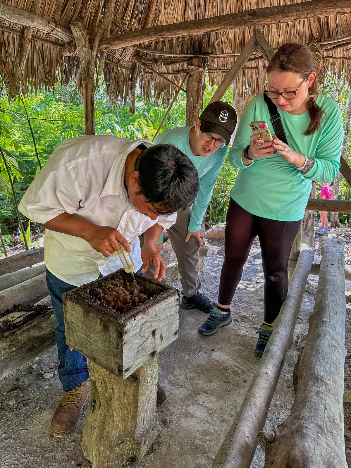 Sharing local knowledge in the Maya village